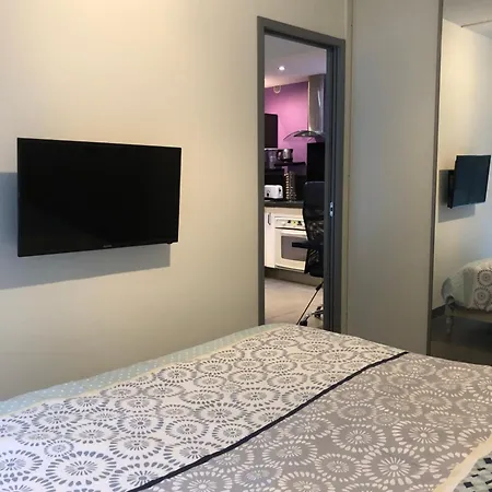 Appartement Bel A Juan Les Pins, A 700 M Des Plages Et Proche Du Vieil *